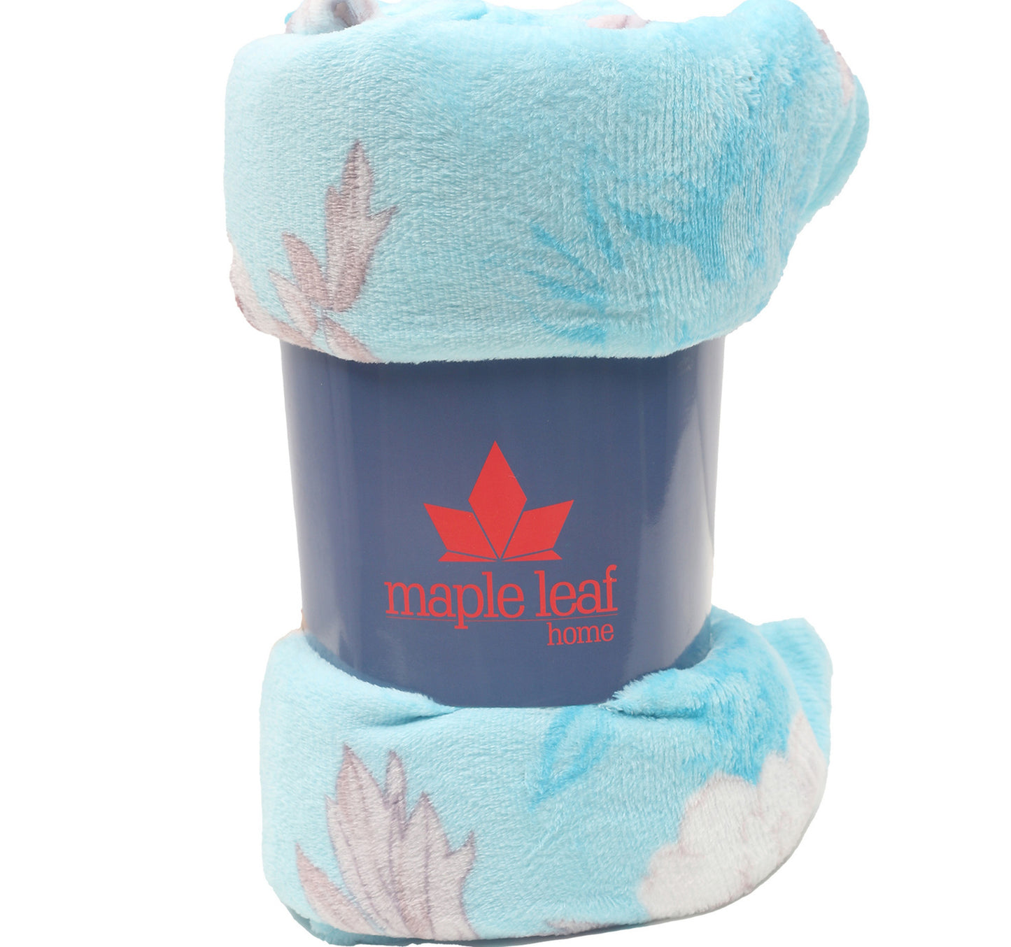 Maple Leaf Flannel Blanket 200 x 220cm Assorted