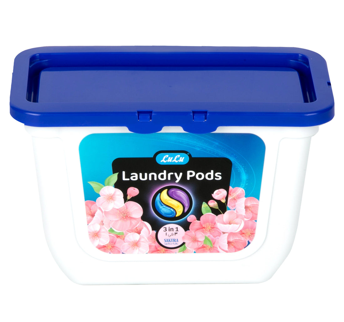 كبسولات غسيل الملابس لولو ساكورا 3 في 1، 15 × 11 جم