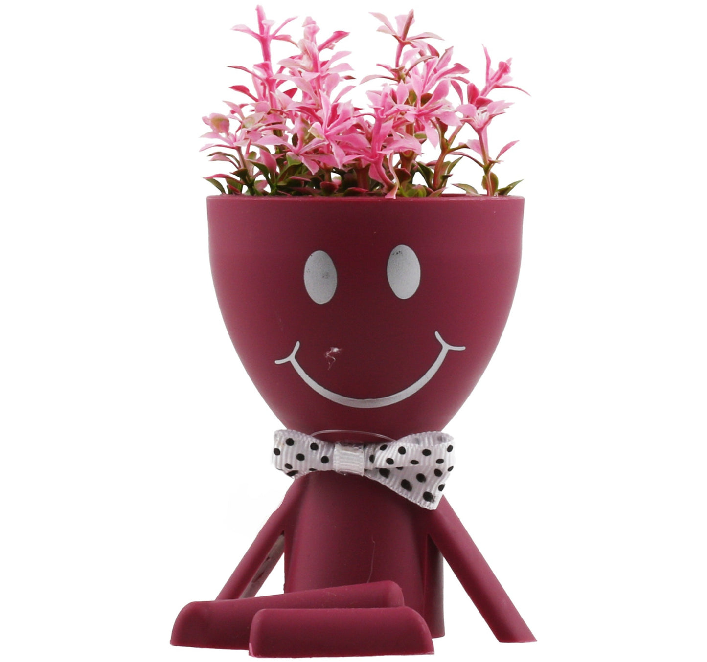 Maple Leaf Home Eva Flower With Pot Human 8 x 16cm Assorted Colors