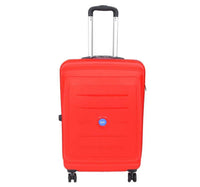 VIP 4Wheel Hard Trolley Manama Gold 76cm Red