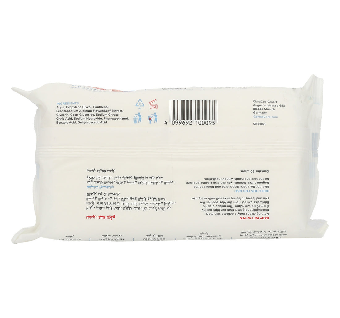Germacare Baby Wet Wipes 60pcs