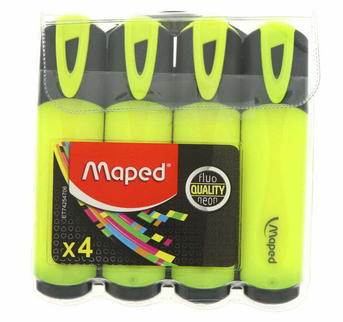 Maped Highlighter Fluo 4's 742549