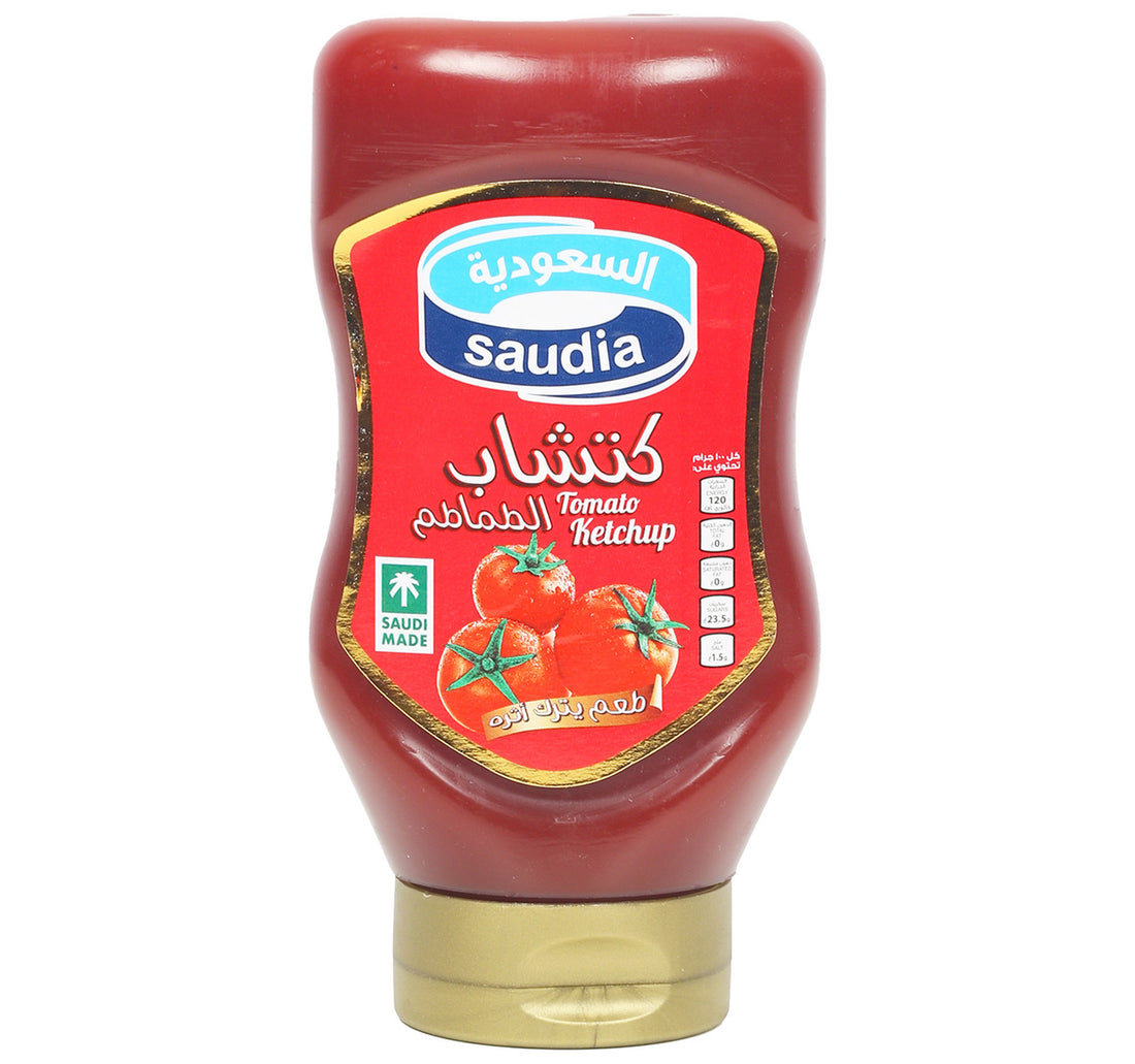 Saudia Tomato Ketchup Squeeze 510 g