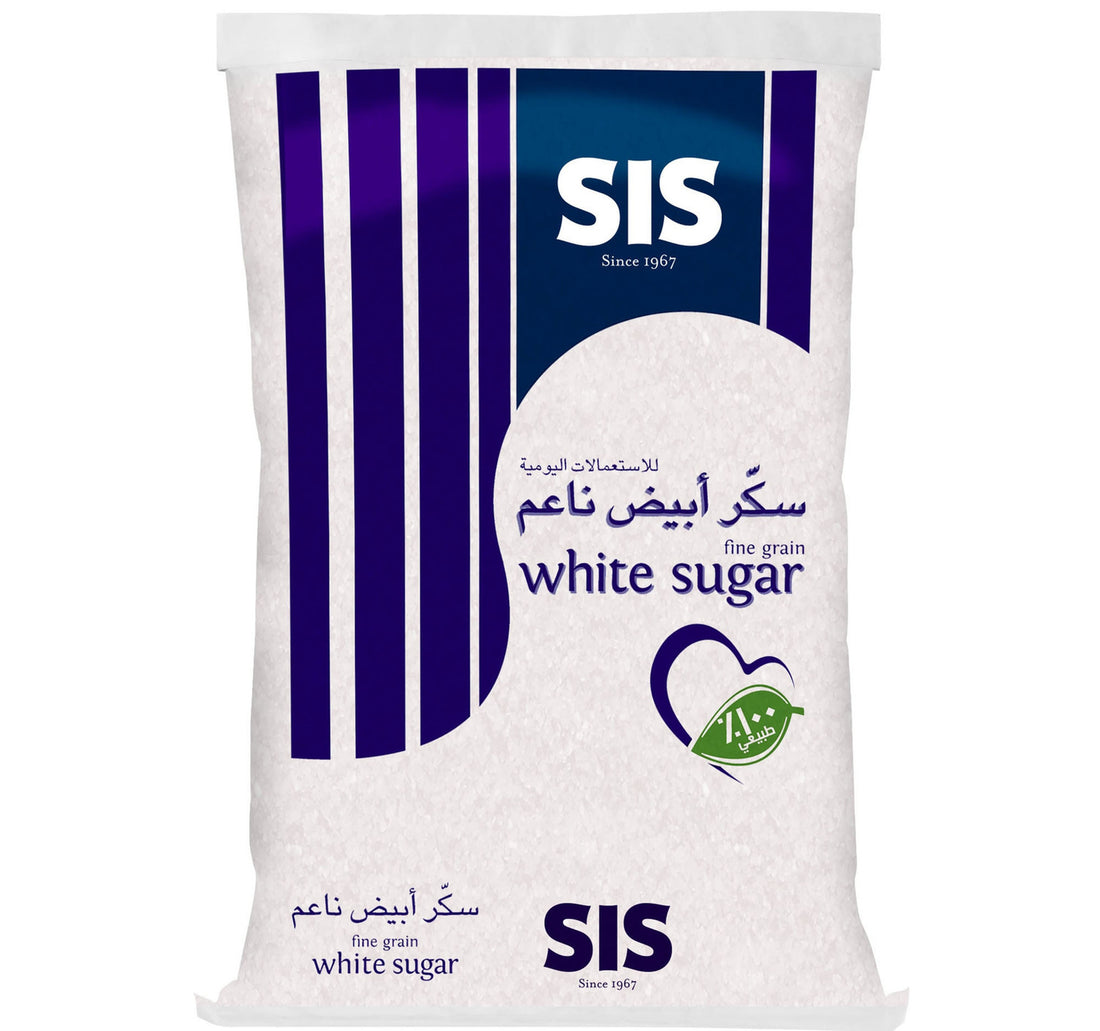 سكر أبيض ناعم من SIS 1 كجم