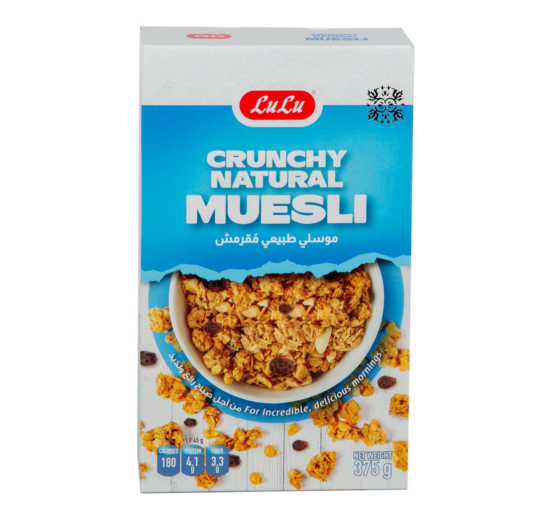 LuLu Crunchy Muesli Natural 375 g