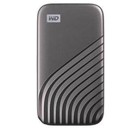 قرص My Passport™ SSD سعة 1 تيرابايت، لون رمادي فضائي، سرعة قراءة 1050 ميجابايت/ثانية، سرعة كتابة 1000 ميجابايت/ثانية، متوافق مع أجهزة الكمبيوتر الشخصية وأجهزة ماك
