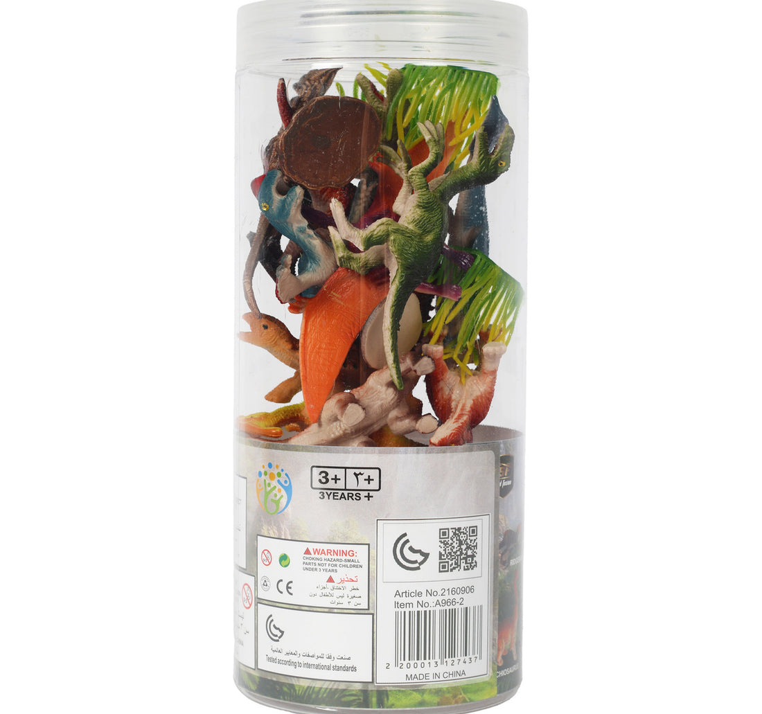 Skid Fusion Dinosaur Fig Barrel Pack A966-2