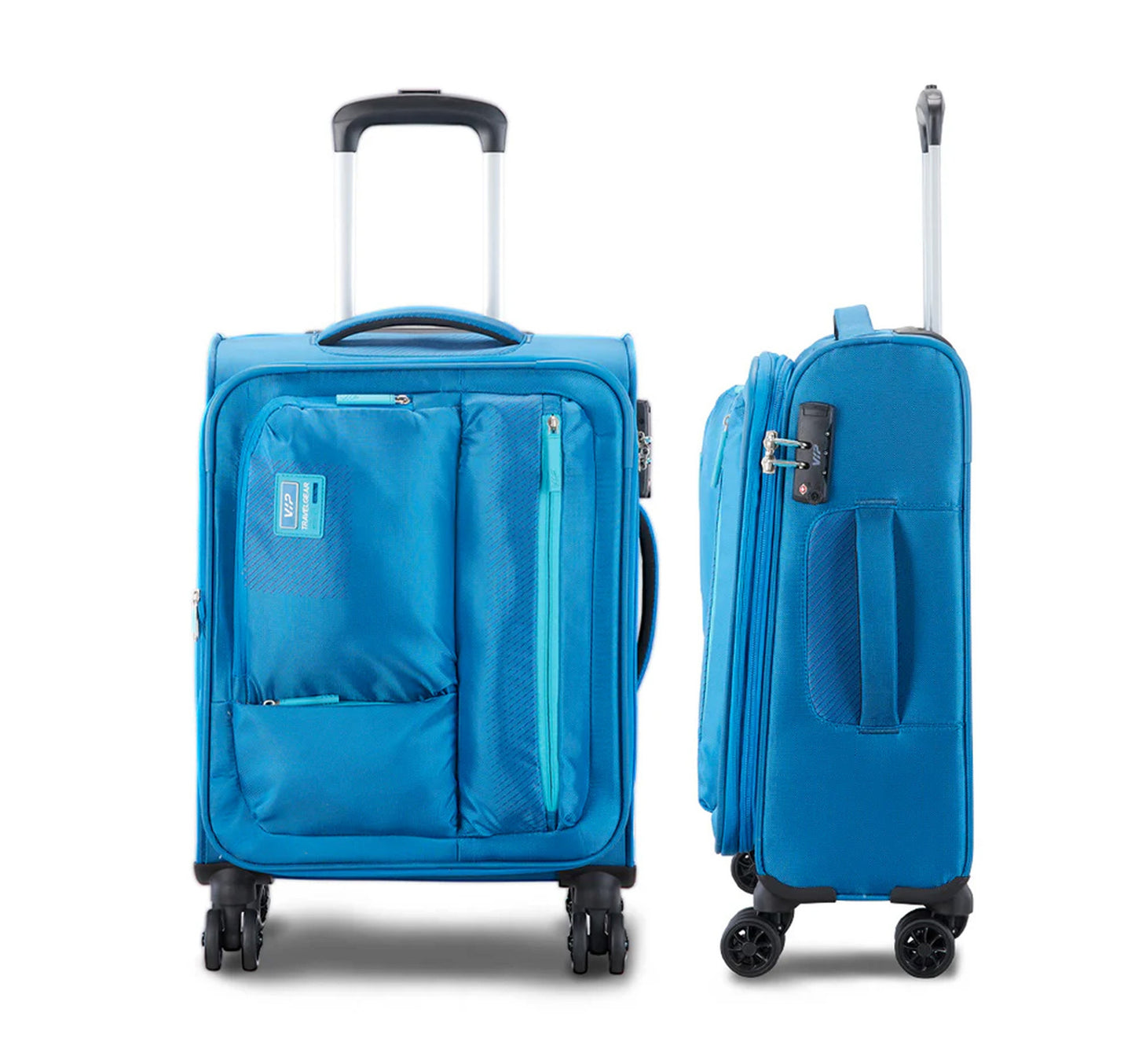 VIP Adept Soft Trolley 55cm Blue