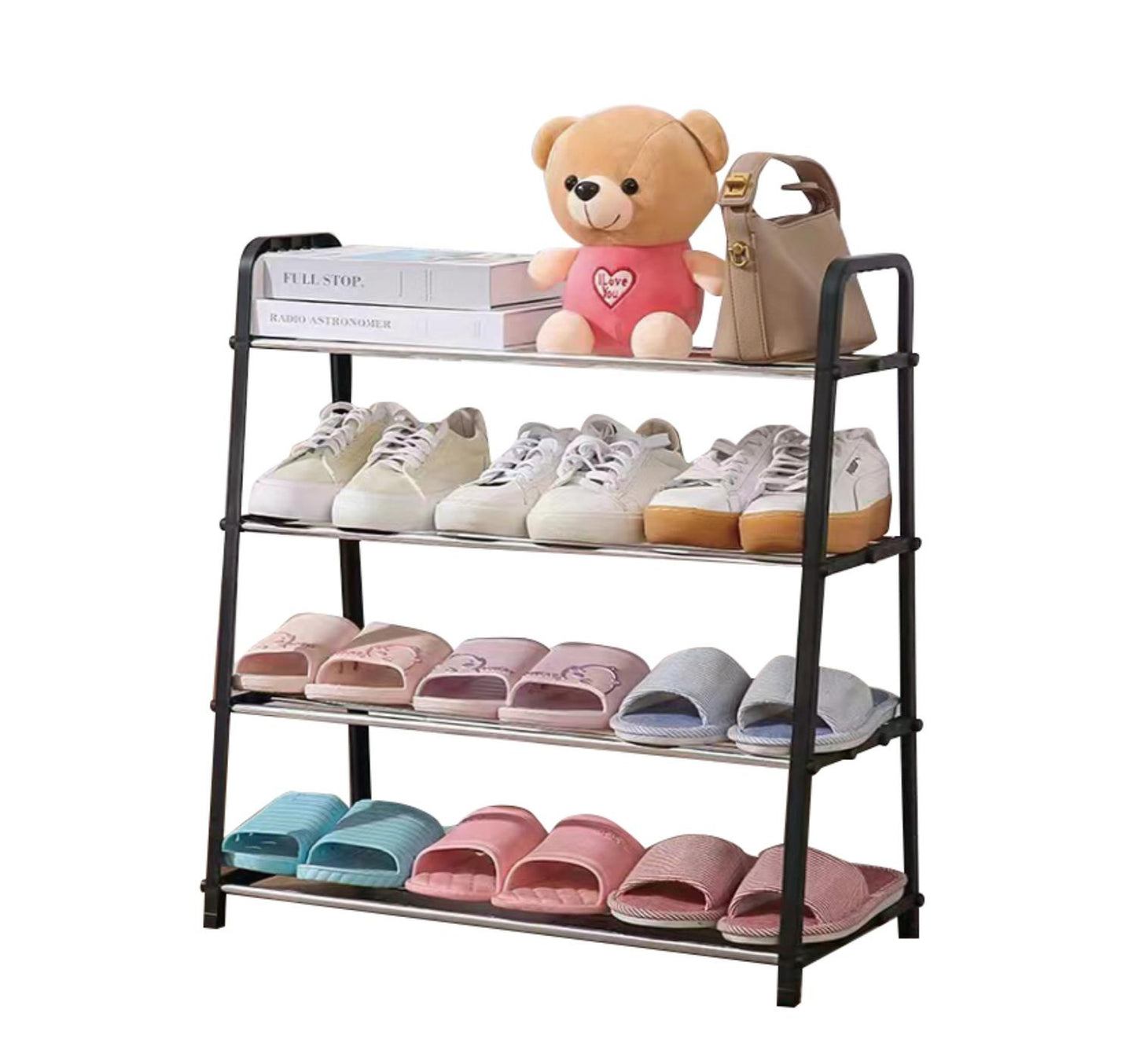 Maple Leaf Home 4 Layer Shen Shoe Rack, KT2751-4