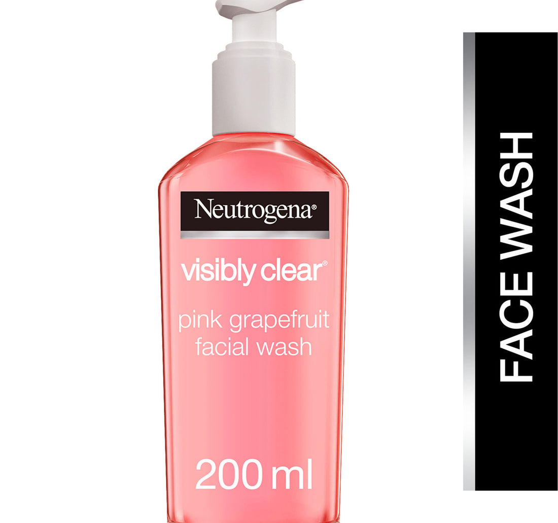 غسول الوجه نيوتروجينا فيزيبلي كلير بالجريب فروت الوردي 200 مل