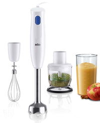 Braun Multi Quick Hand Blender, 450W, White, MQ10.202M