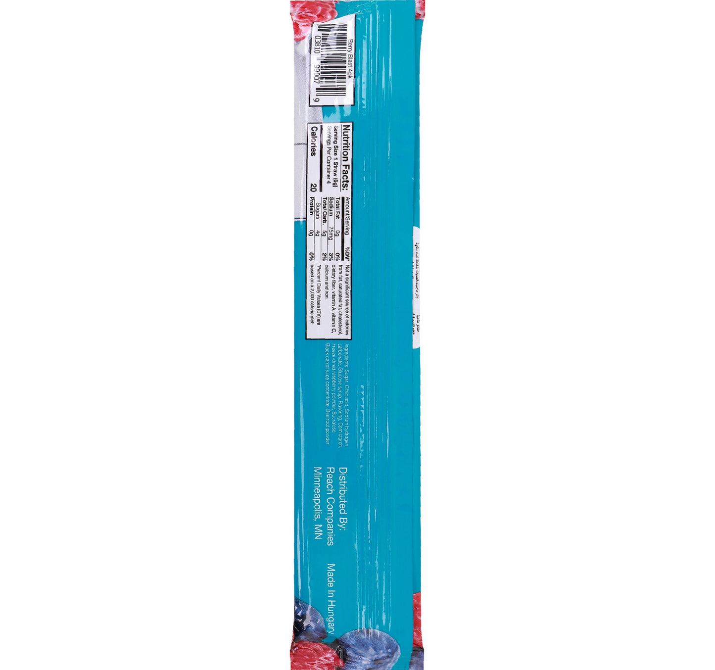 Water Magic Berry Blast Flavored Straws For Water 24 g