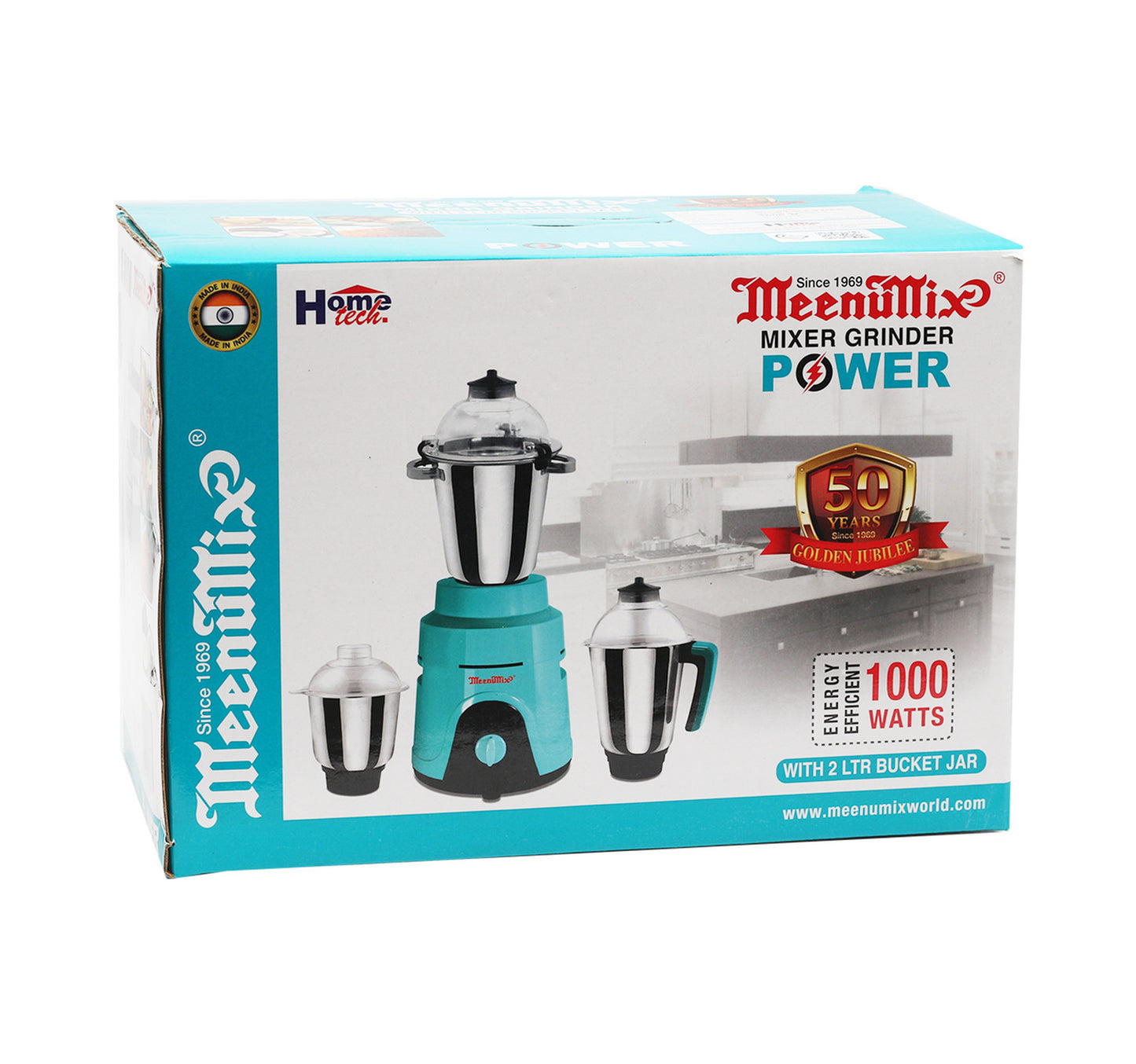 Meenumix Mixer Grinder Power 1000W