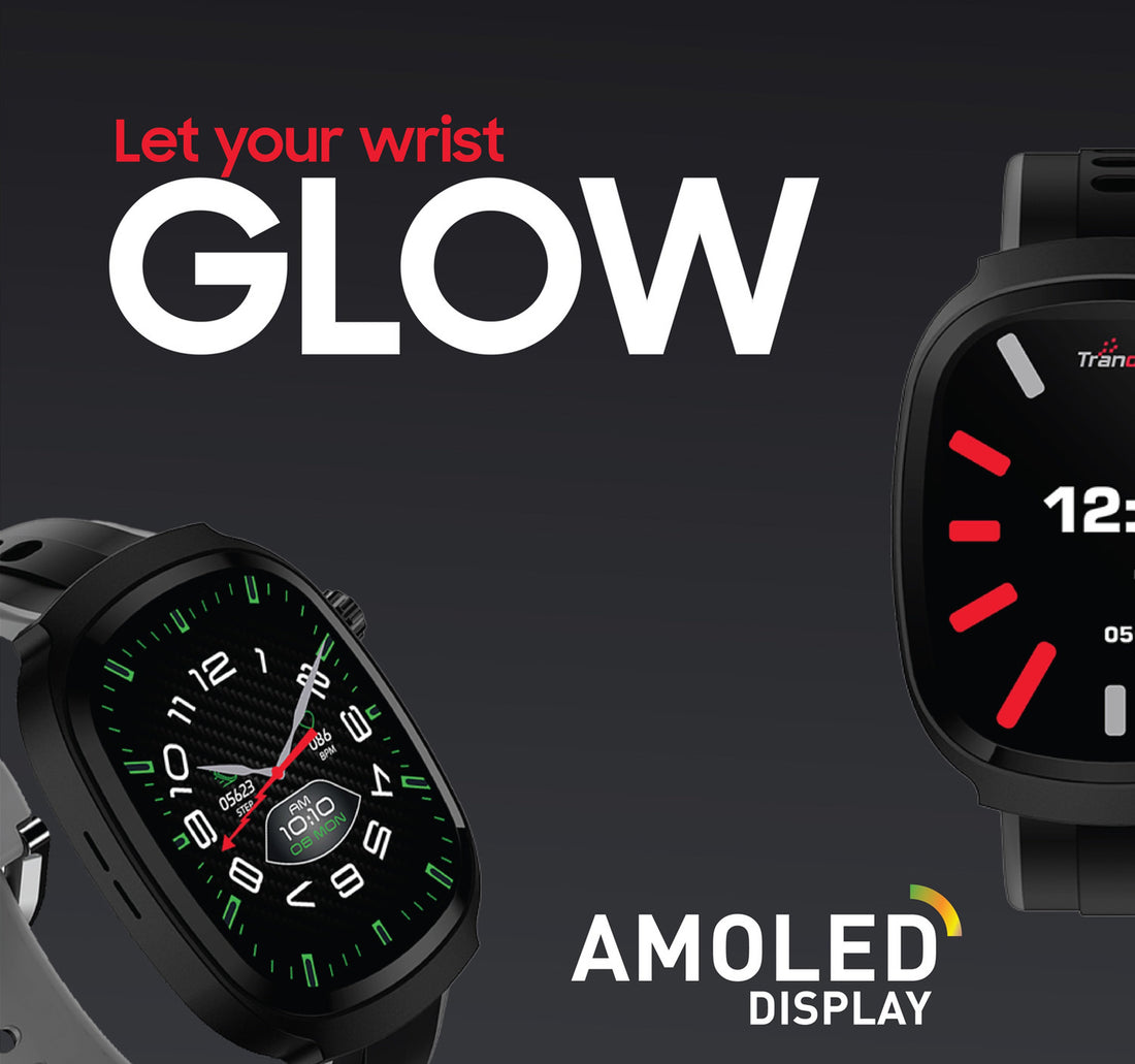 Trands Ultra Smartwatch, Black, SW100