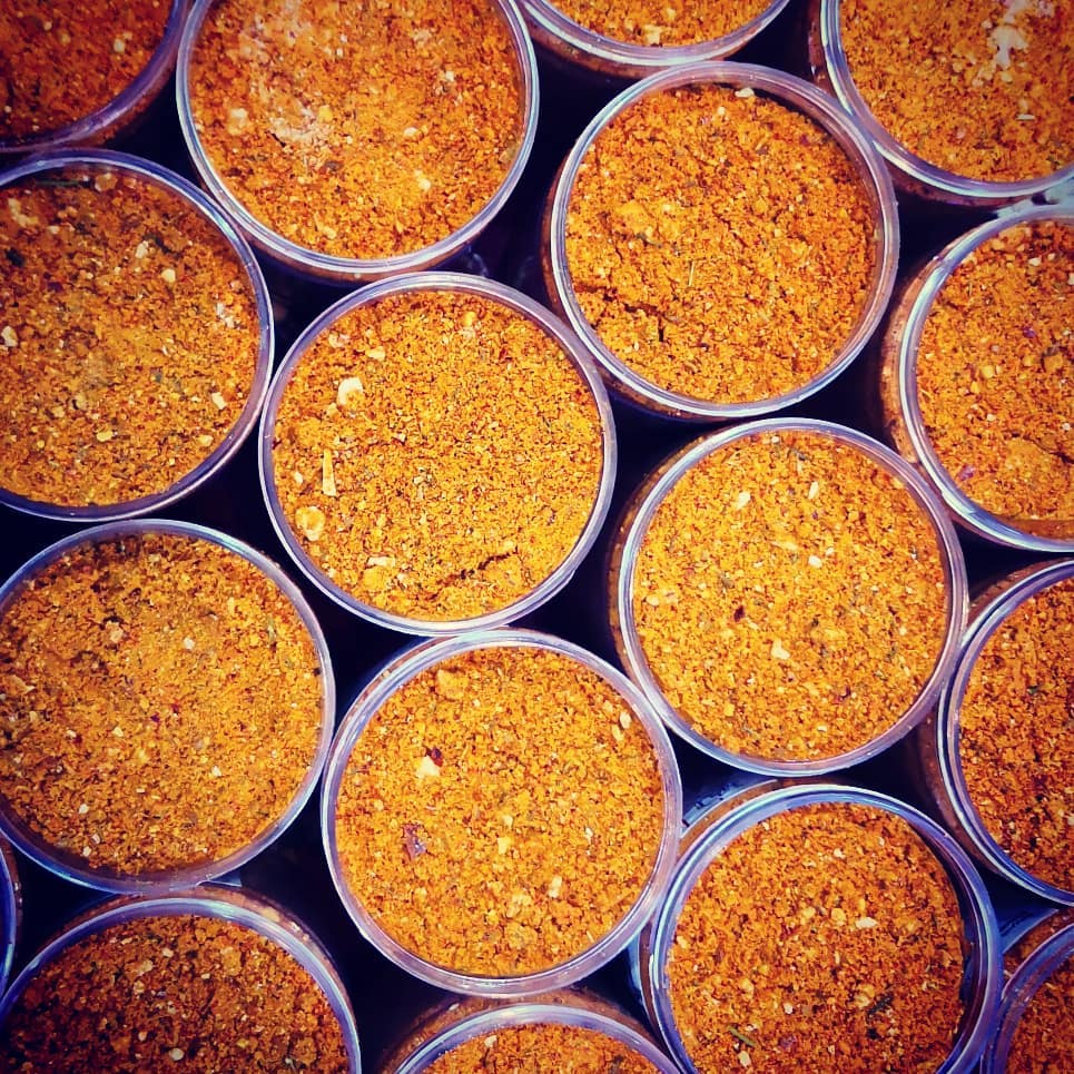 Cheese seasoning for eggs and pasta powder