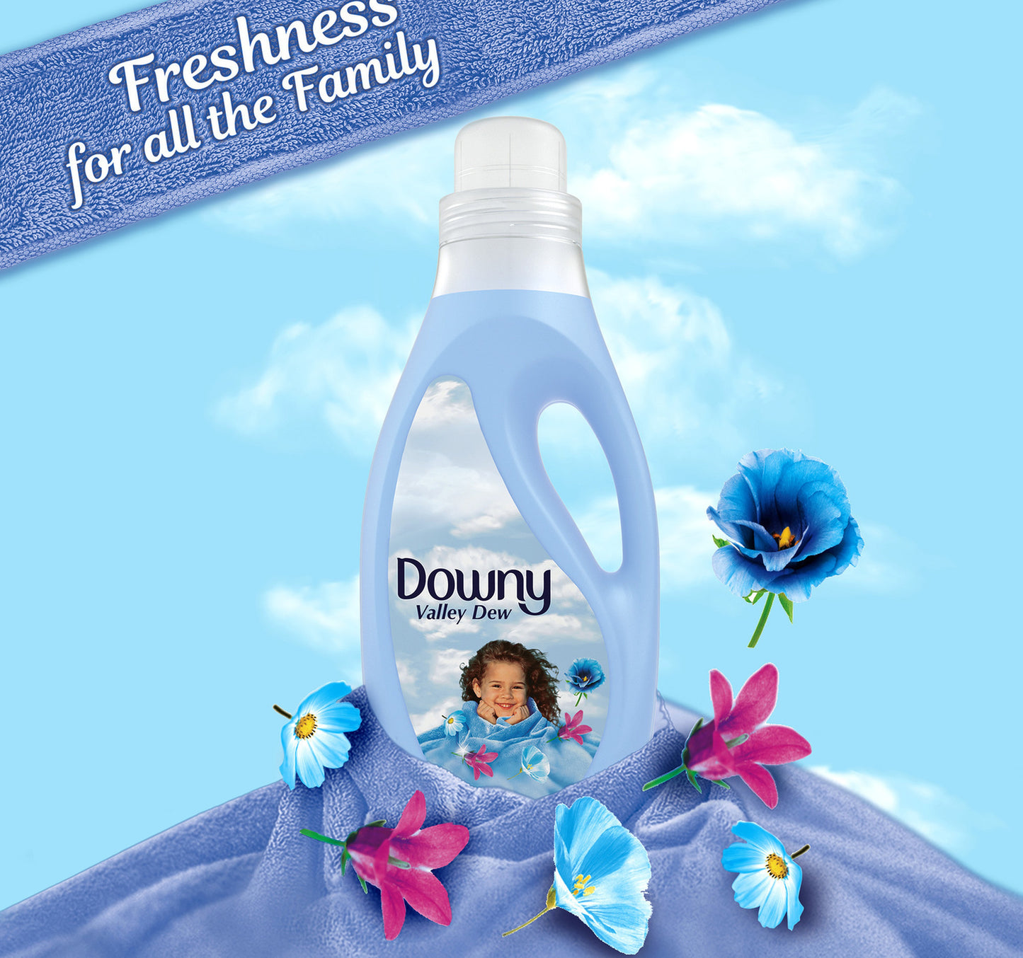 Downy Fabric Softener Valley Dew 1 Litre