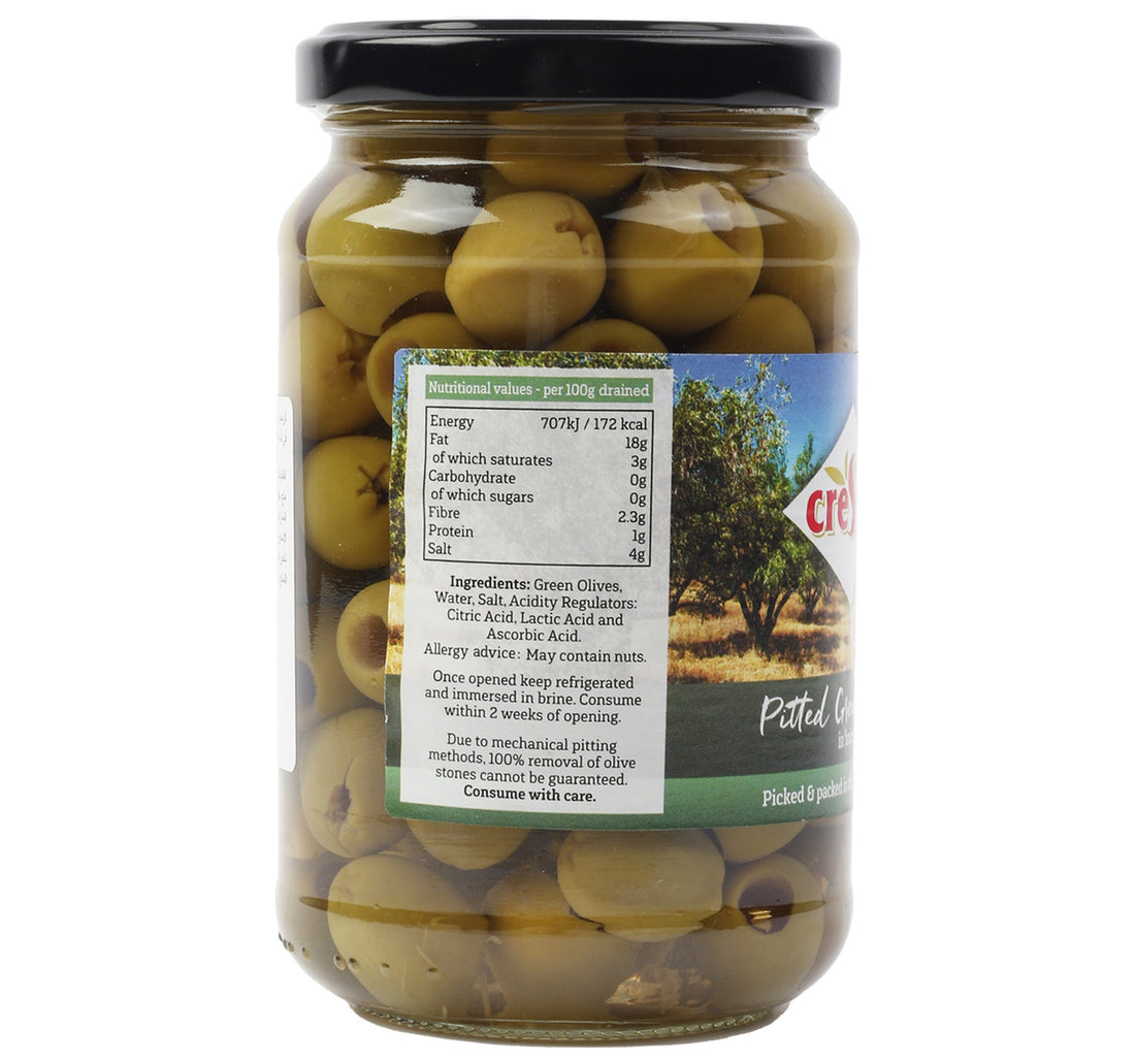 Crespo Pitted Green Olives 354 g