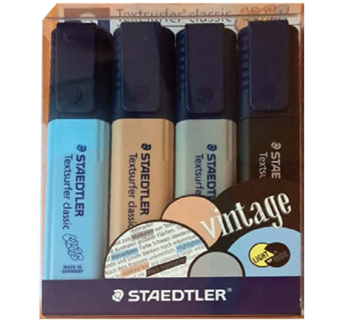 Staedtler Textsurfer Classic Highlighter 364CWP4 4 pcs