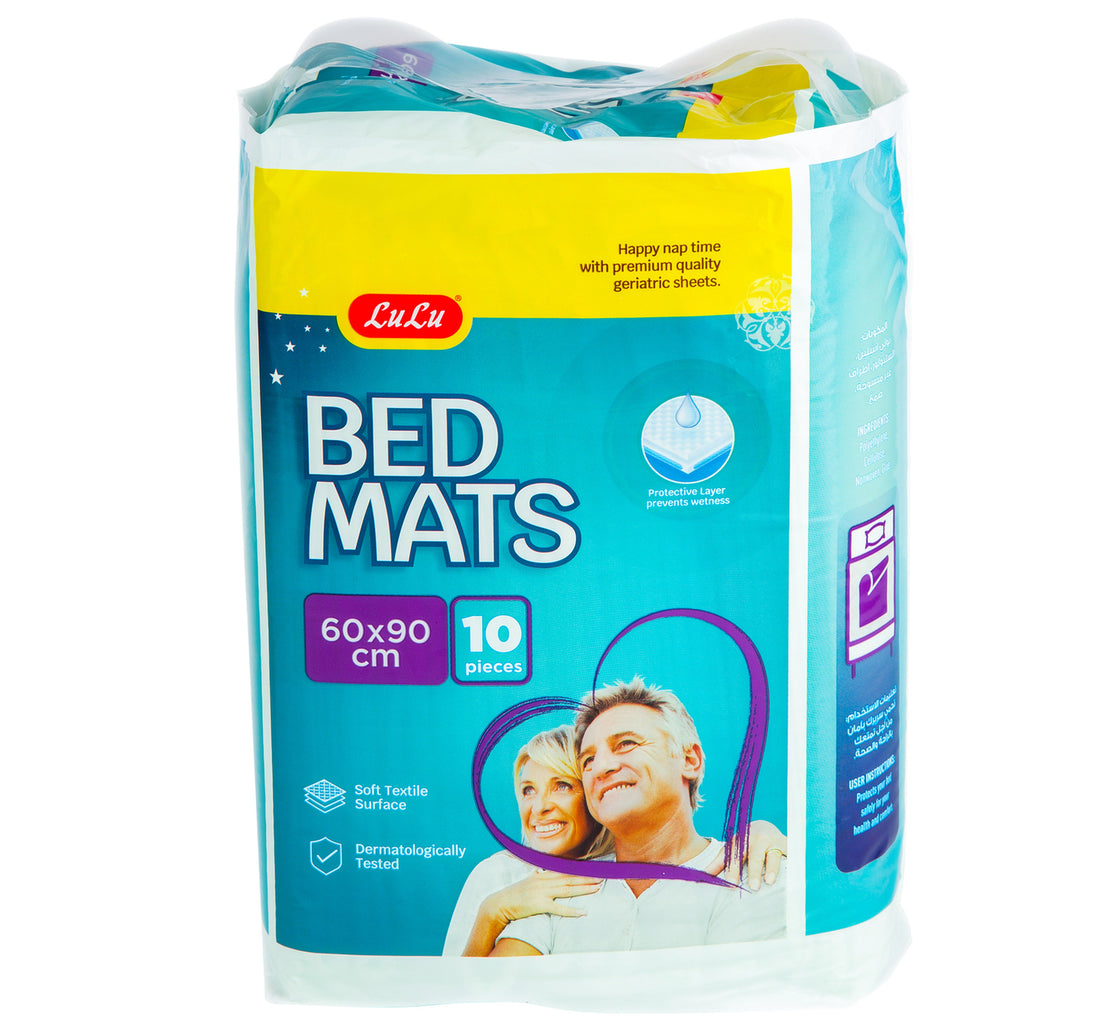 LuLu Bed Mats Size 60 x 90cm 10pcs