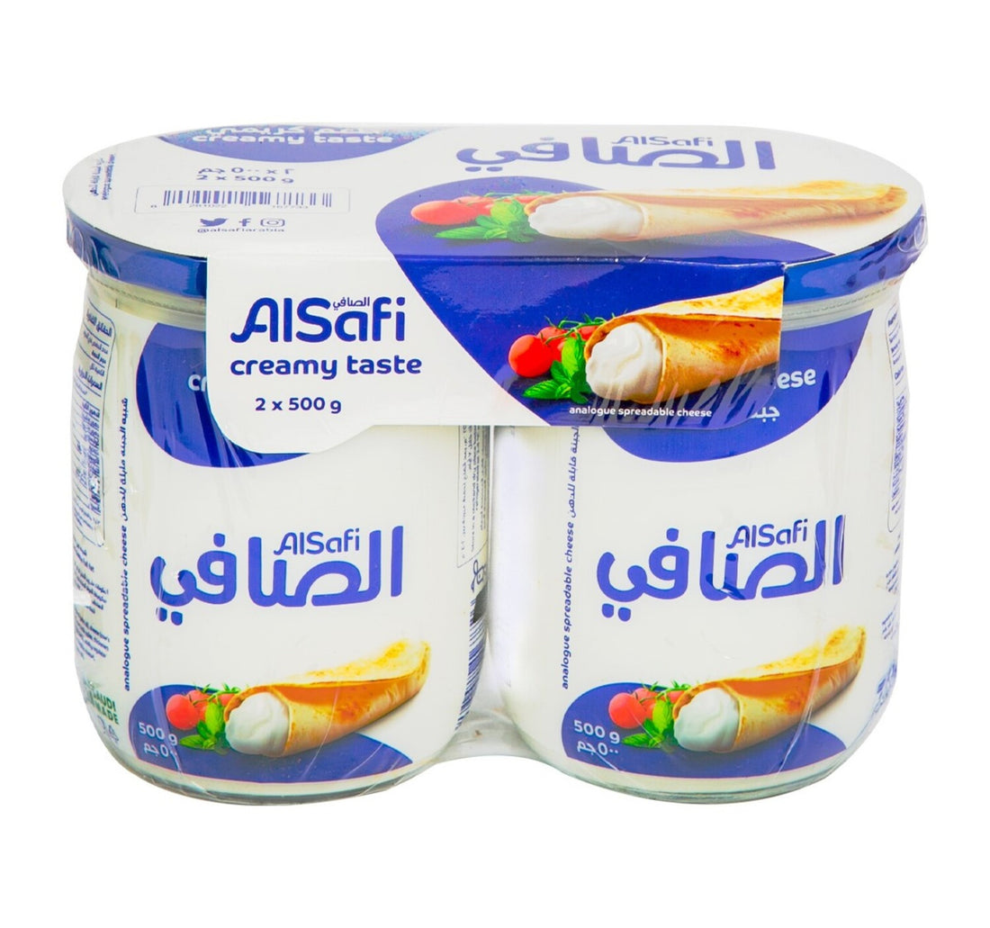 Al Safi Full Fat Cream Cheese Value Pack 2 x 500 g