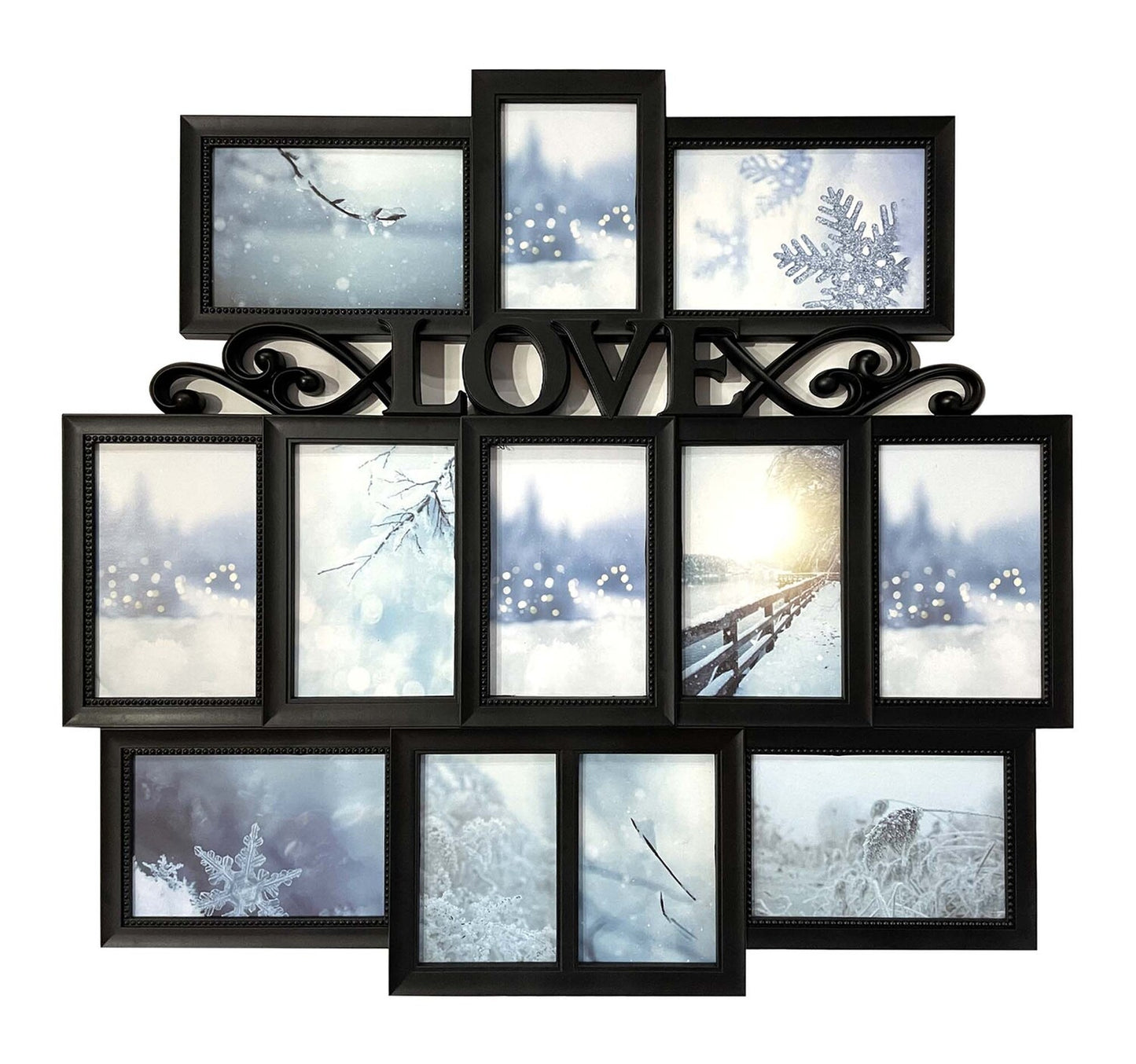 Maple Leaf Collage PVC Picture Frame SM-00509 Love