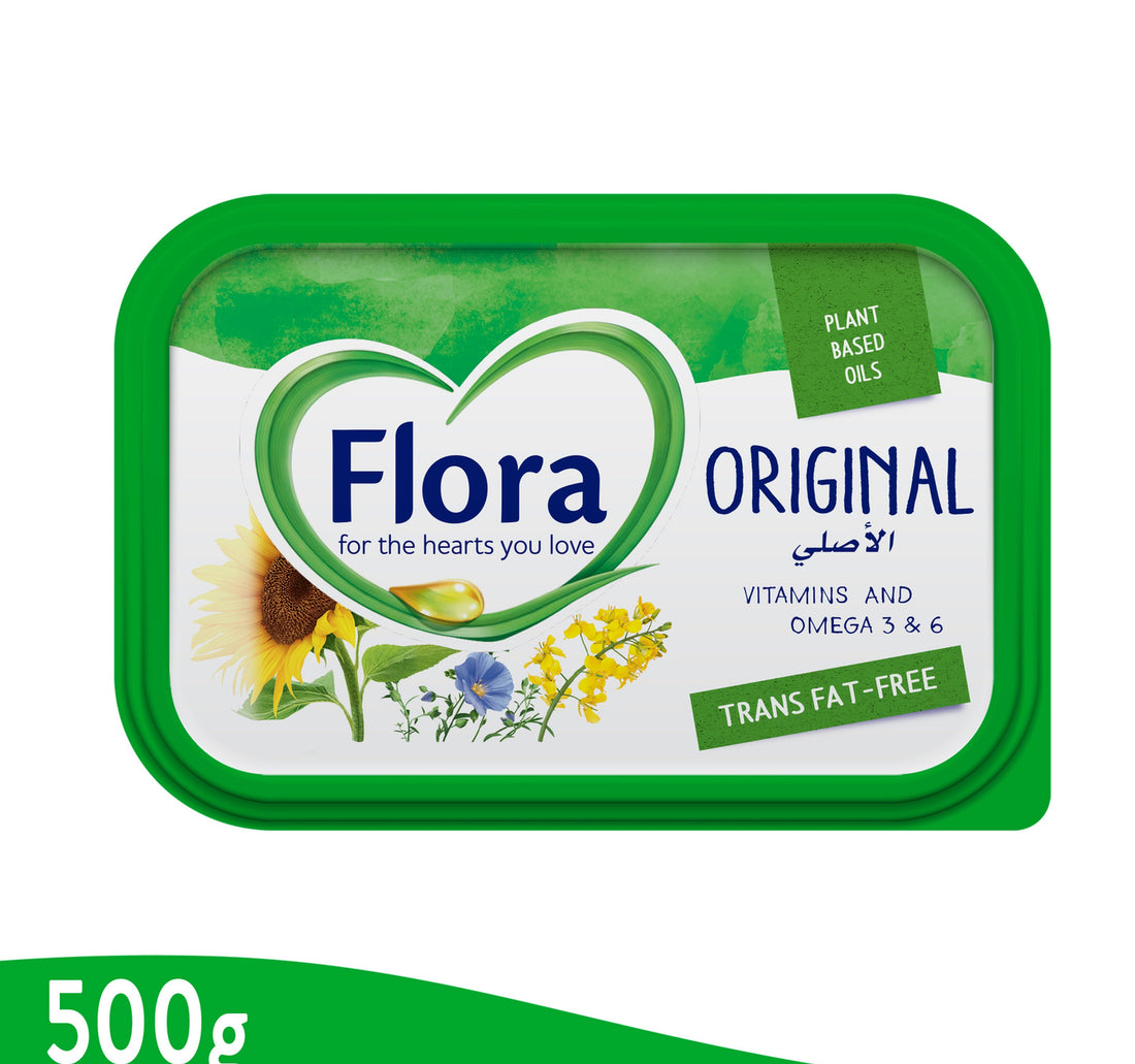 Flora Original Vegetable Oil Spread Value Pack 2 x 500 g