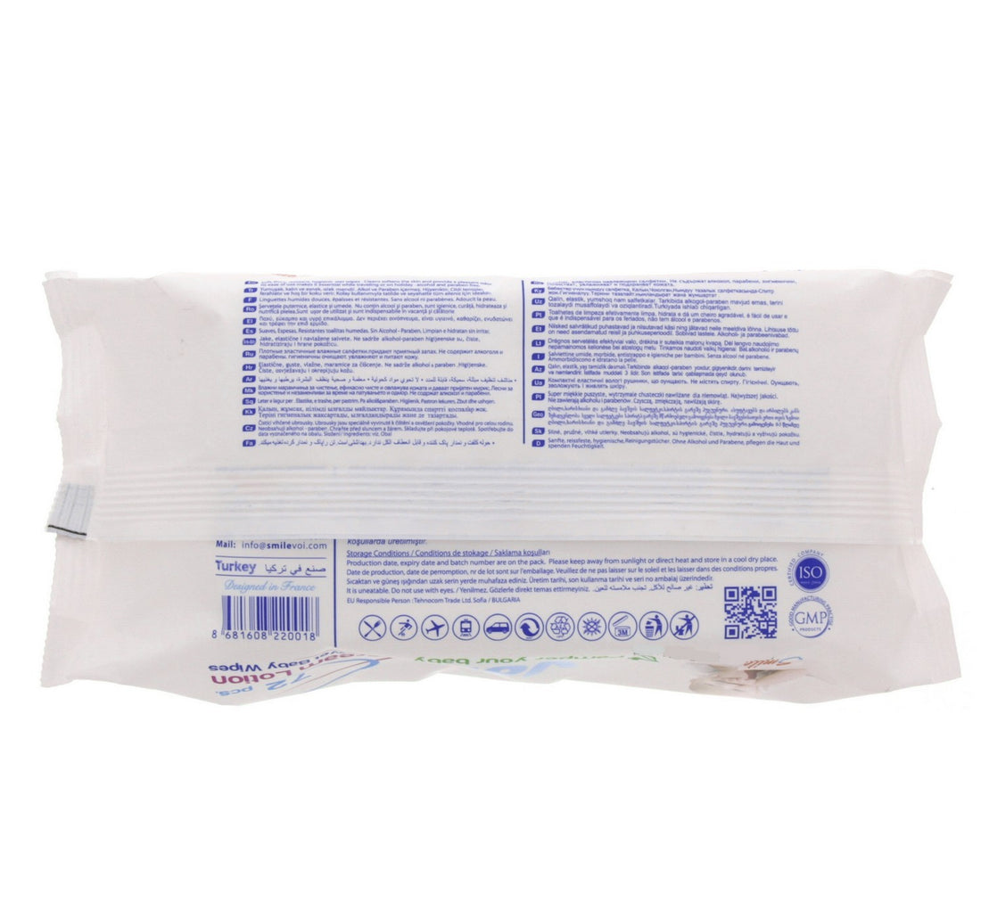 Voi Baby Wet Wipes Cream Lotion 1 pkt 72 pcs