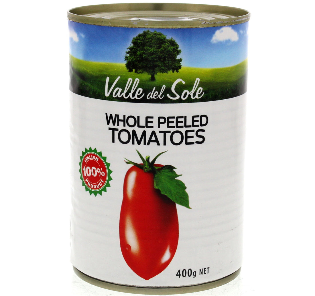 Valle Del Sole Whole Peeled Tomatoes 400 g