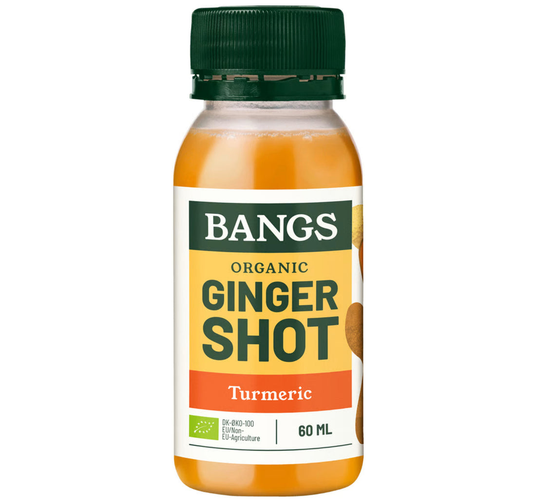 بانجز - جرعة زنجبيل وكركم عضوية 60 مل