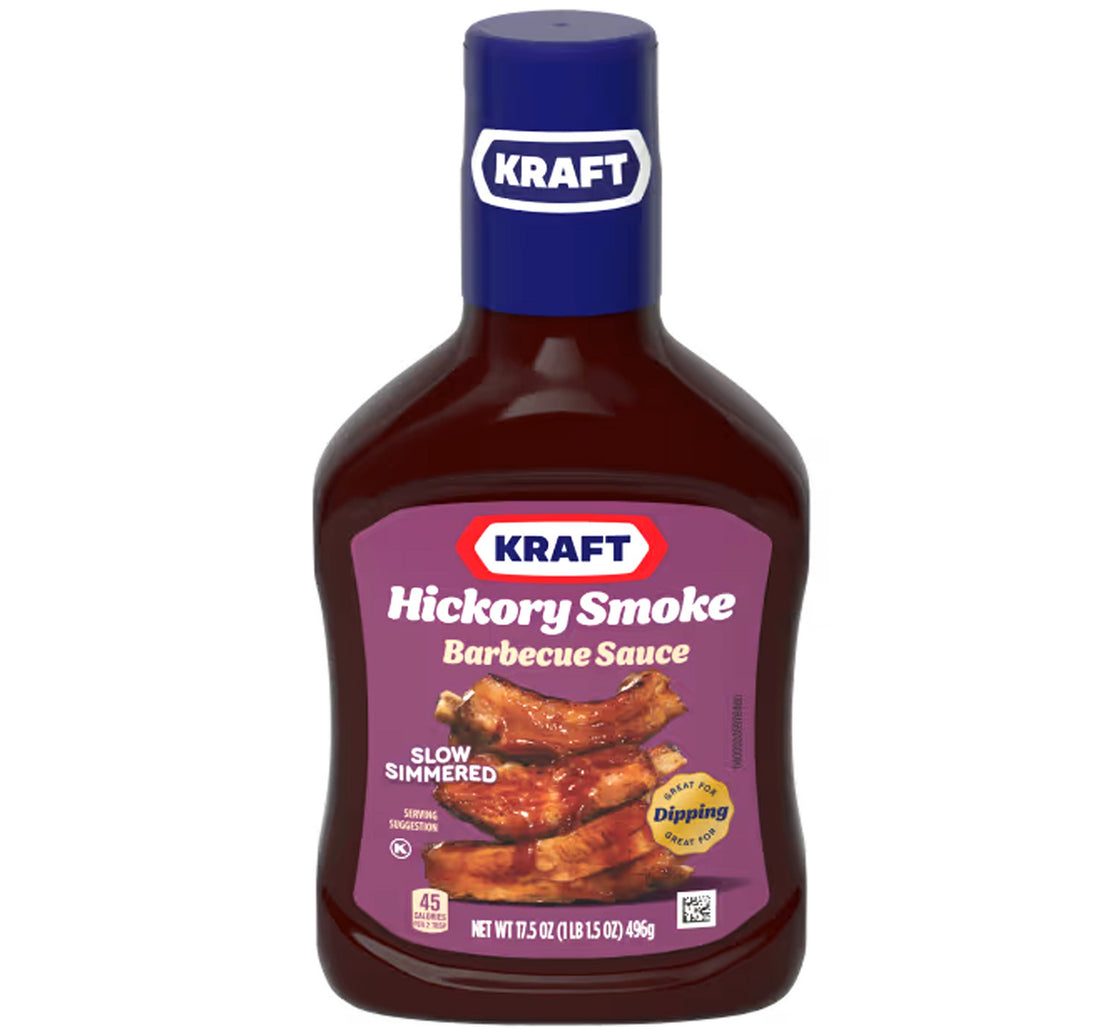 Kraft Hickory Smoke Barbecue Sauce 496 g