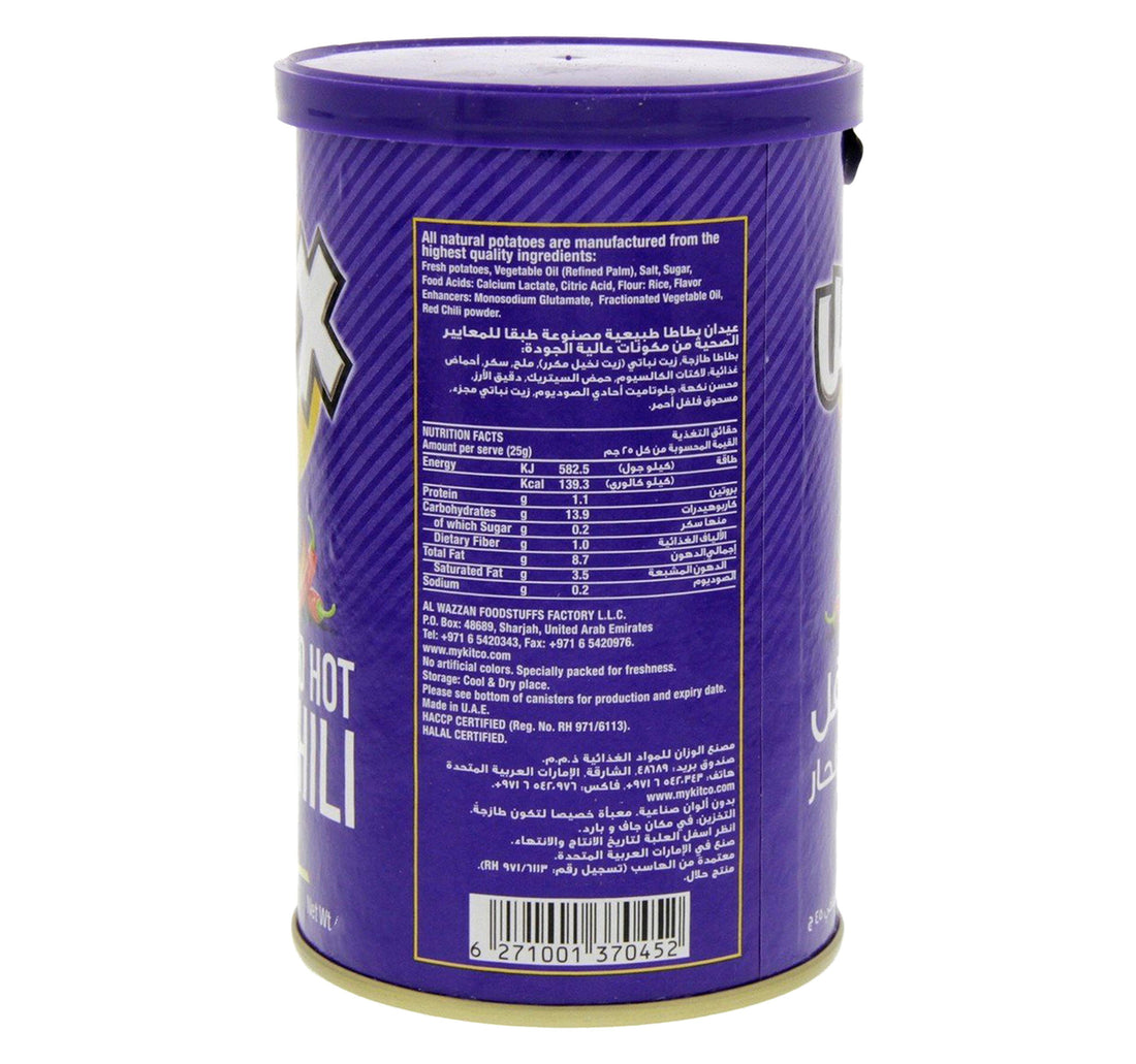 Kitco Stix Red Hot Chili Potato Sticks 6 x 40 g