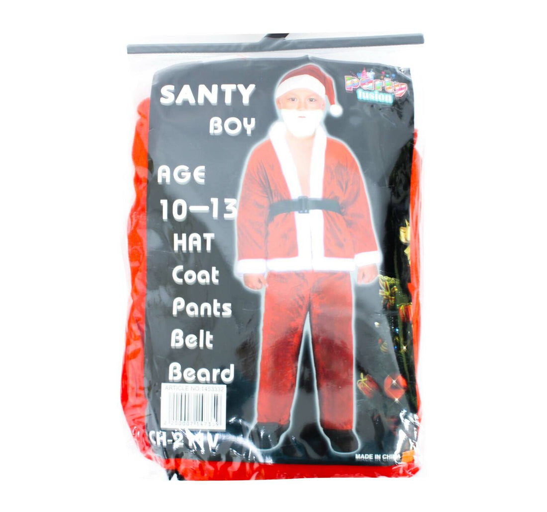 Party Fusion Xmas Boy Costume CH211V 10-13