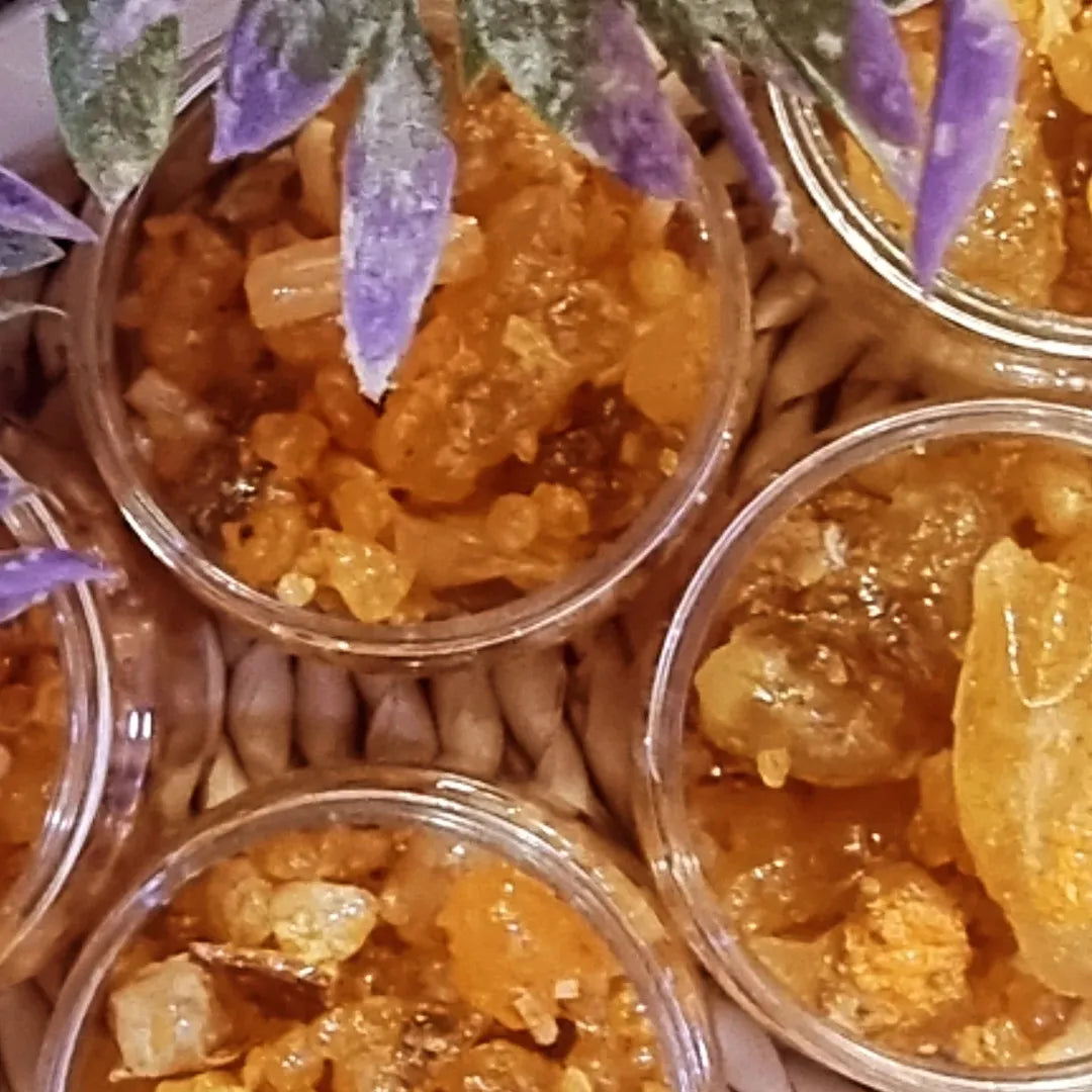Frankincense Al-Hojari incense scented with saffron