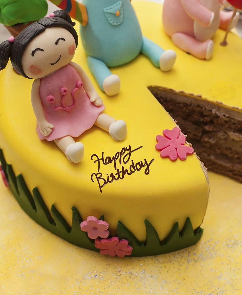 Sesame Street Theme Cake