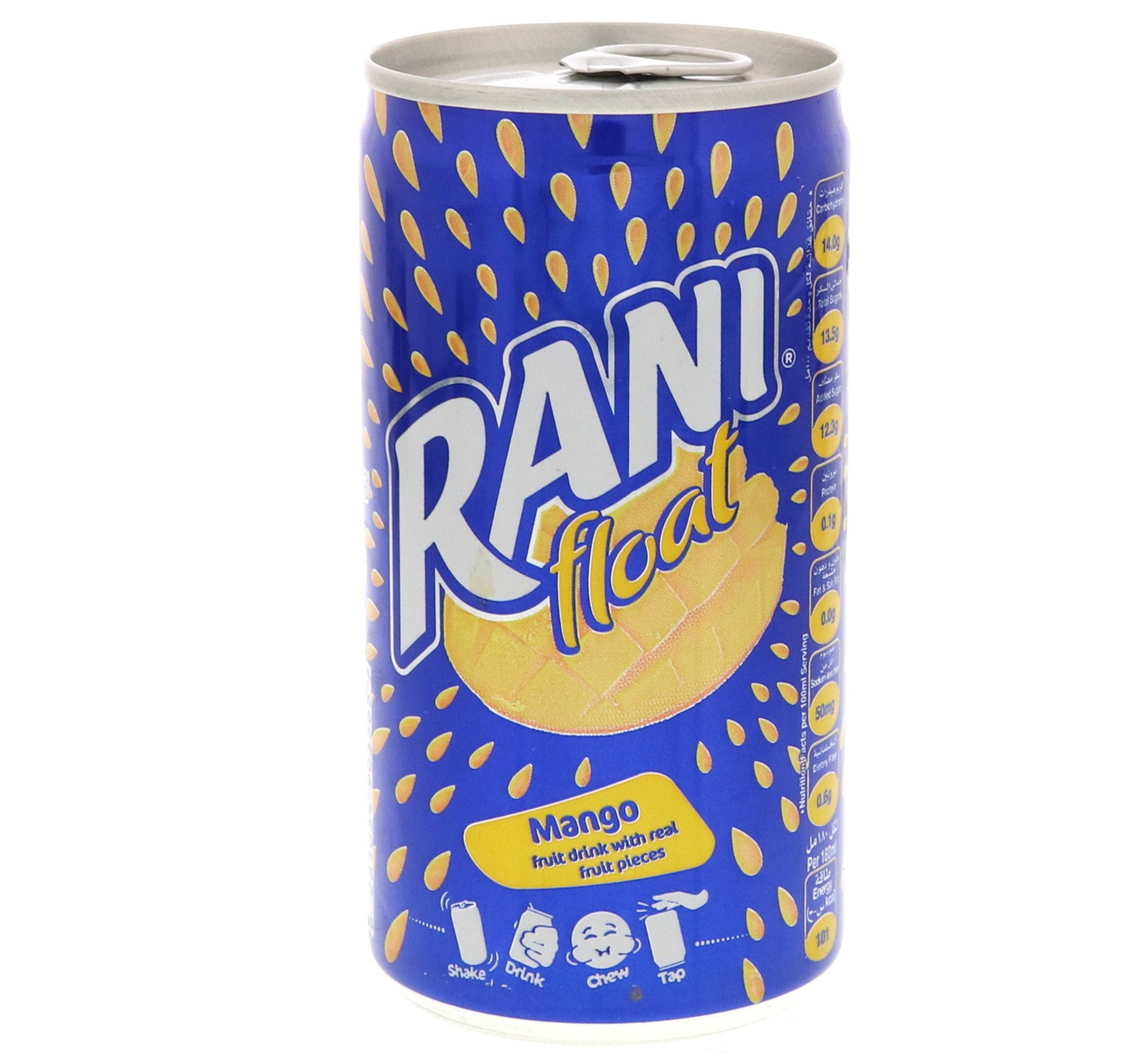 Rani Float Mango Fruit Drink 24 x 180 ml – Shefs