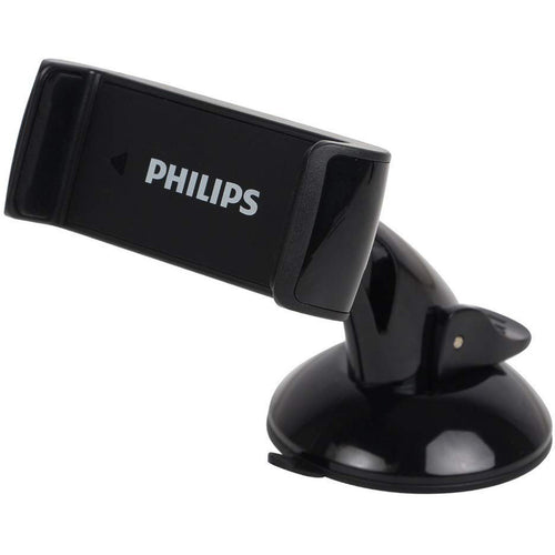 Philips Phone Car Mount, Black, DLK2411SB Lulu Hypermarket