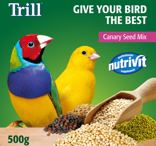 Trill Canary Seed Mix Bird Food 500 g
