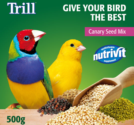 Trill Canary Seed Mix Bird Food 500 g