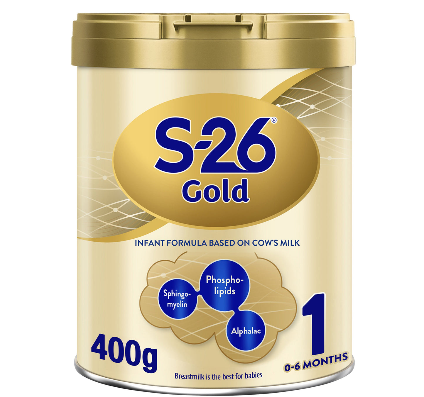 Nestle S26 Gold Stage 1 Infant Formula From 0-6 Months 400 g