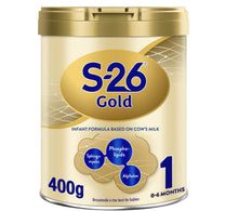 Nestle S26 Gold Stage 1 Infant Formula From 0-6 Months 400 g