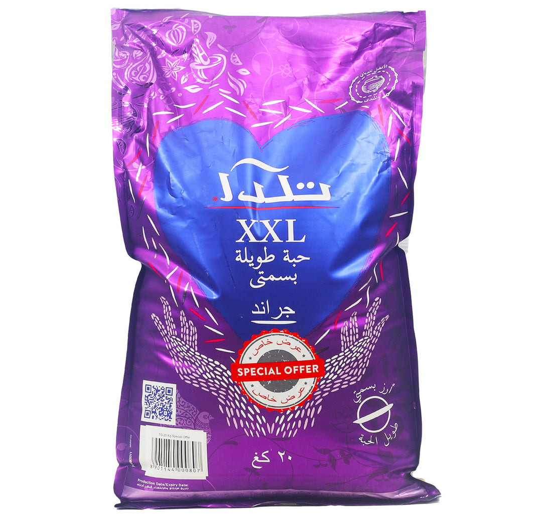 Tilda Grand Extra Long Basmati Rice Value Pack 20 kg