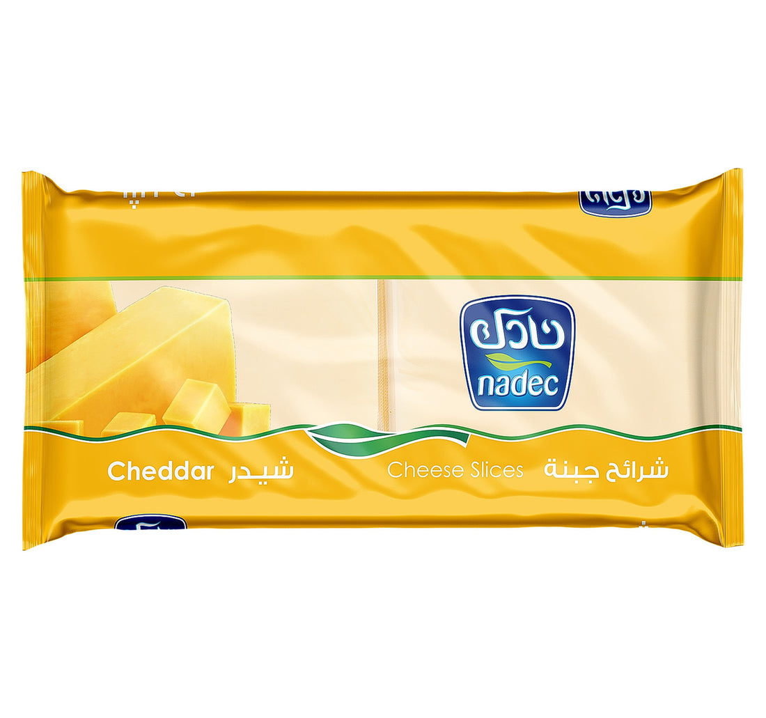 Nadec Cheddar Cheese Slices 400 g