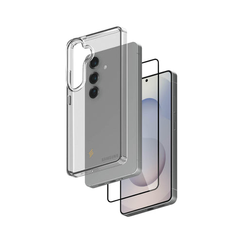 Smartix Samsung Galaxy S25 Plus Clear Case + Screen Protector IGS25PBNL Lulu Hypermarket