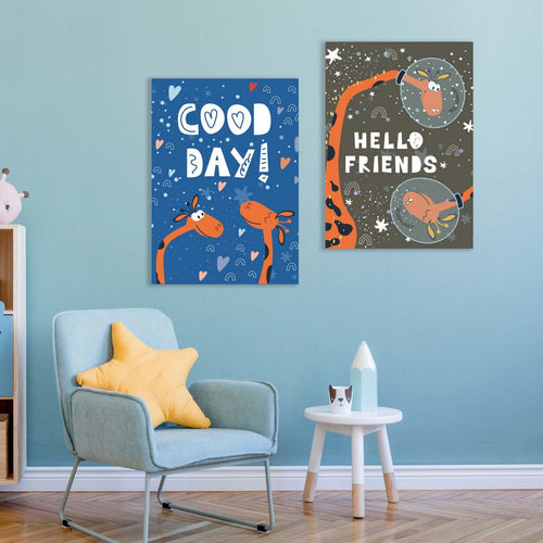 Maple Leaf Canvas Wall Picture With Wooden Frame 50x70cm