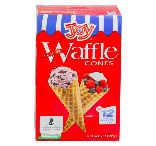 Joy Classic Waffle Cones 12 pcs 199 g
