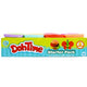 Doh Time Bright Colors Dough , 8 Pack (2 No), Multicolor, 3283