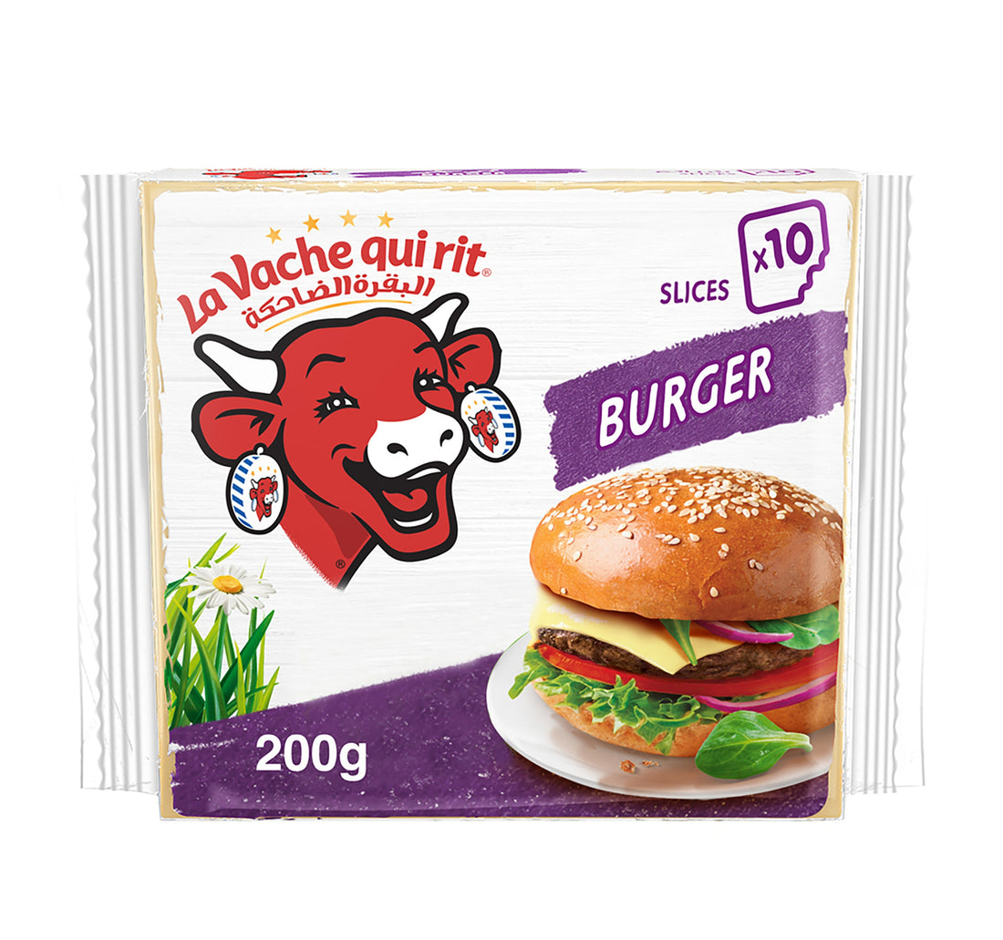La Vache qui rit Burger Cheese Slices 10 Slices 200 g