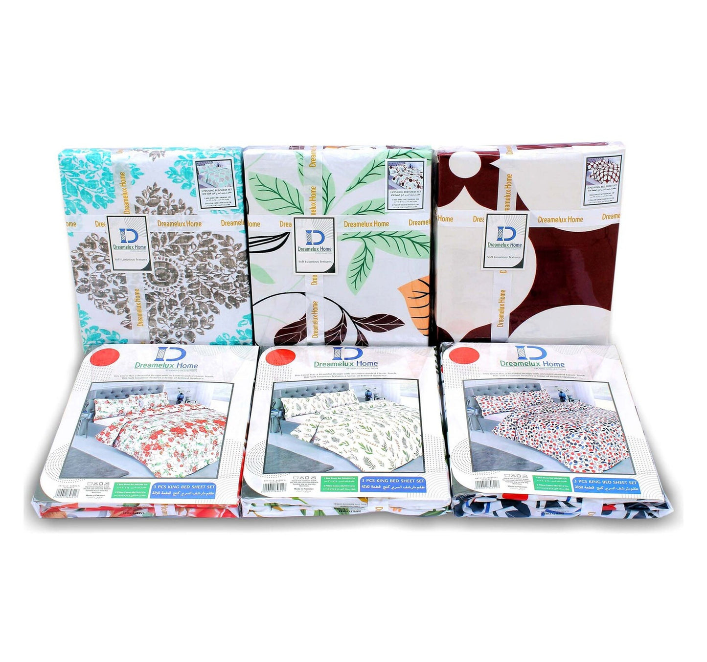 Dereamelux Home Bedsheet 160x240cm Assorted Per pc
