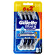 Gillette Blue3 Men's Disposable Razors 6 pcs + 2