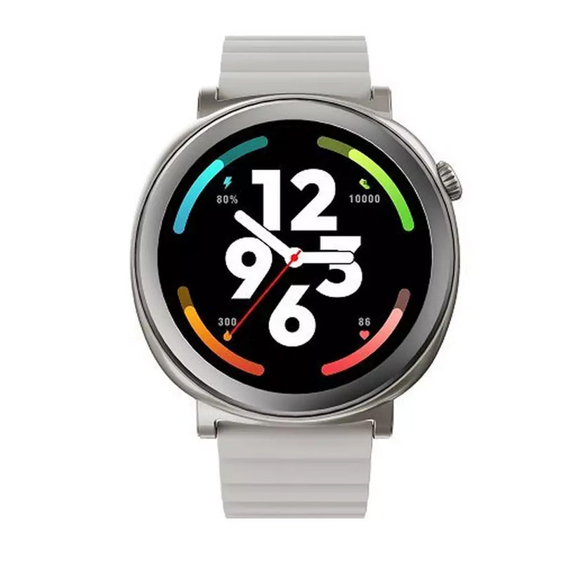 HiFuture Aurora Smartwatch, 1.43 inches AMOLED Display, Silver